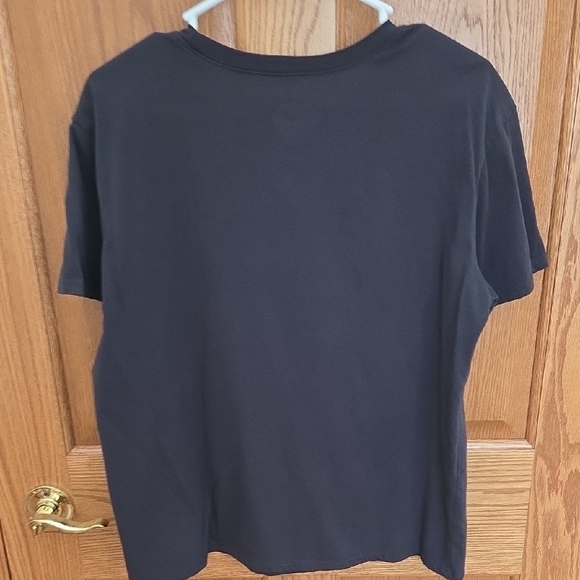 The Beatles Black Abbey Road Tee with Multicolor Design - Picture 5 of 5